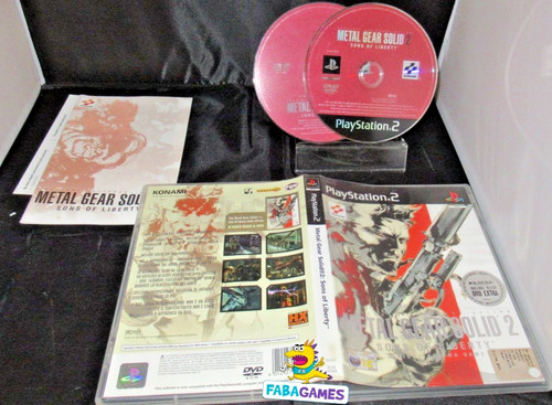 Ps2 metal gear solid - metal, of