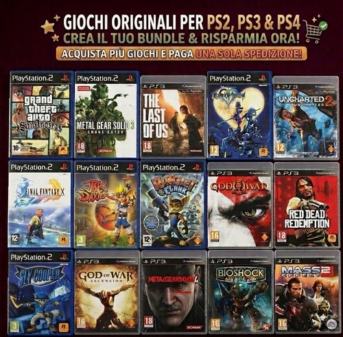 Sony playstation giochi - ,