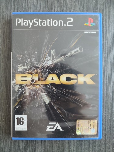 Black sony playstation - 2, ps2