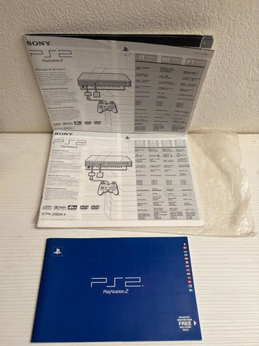 Libretti istruzioni ps2 fat - ps2, +